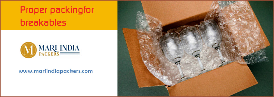 Proper packing for breakables